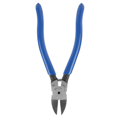 8 Inch Blue Diagonal Pliers Cable Nose Cutting Nippers Wire Cutter Tool DIY ✲ - Picture 1 of 12