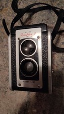 Vintage Antique Kodak Duaflex II 2 Film Camera with Kodet Lens