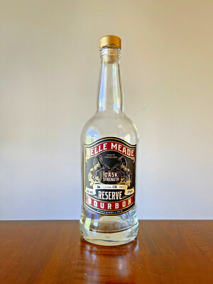 Belle Meade Bourbon Whiskey Cask Strength Barrel Proof Nelson Green Brier EMPTY