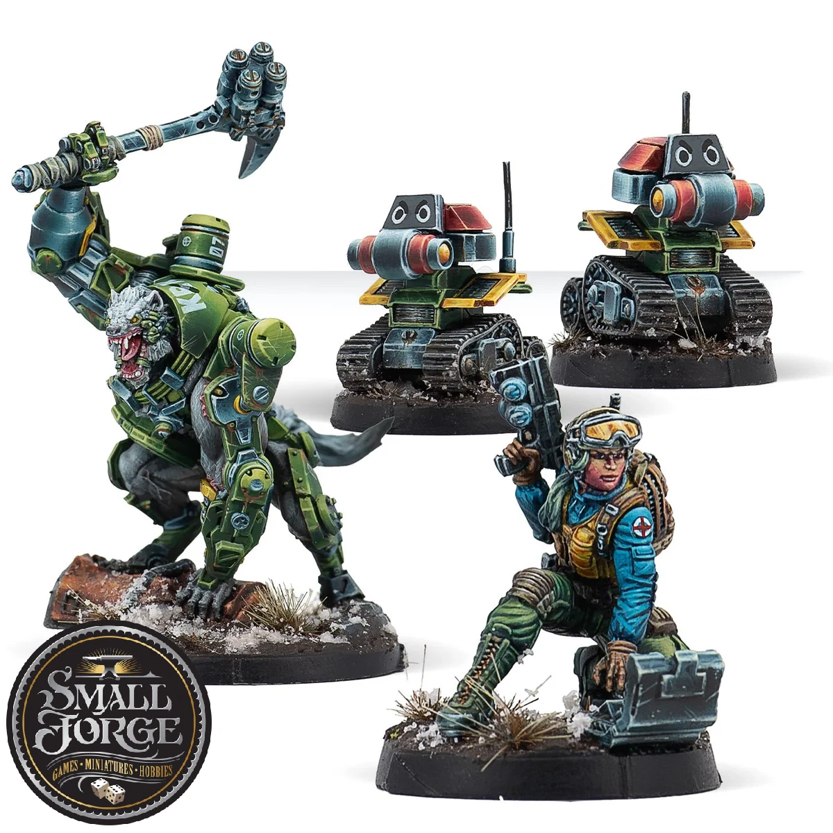 Infinity Army – Anaconda Pro – Miniatures Peintes – Corvus Belli – Wargames