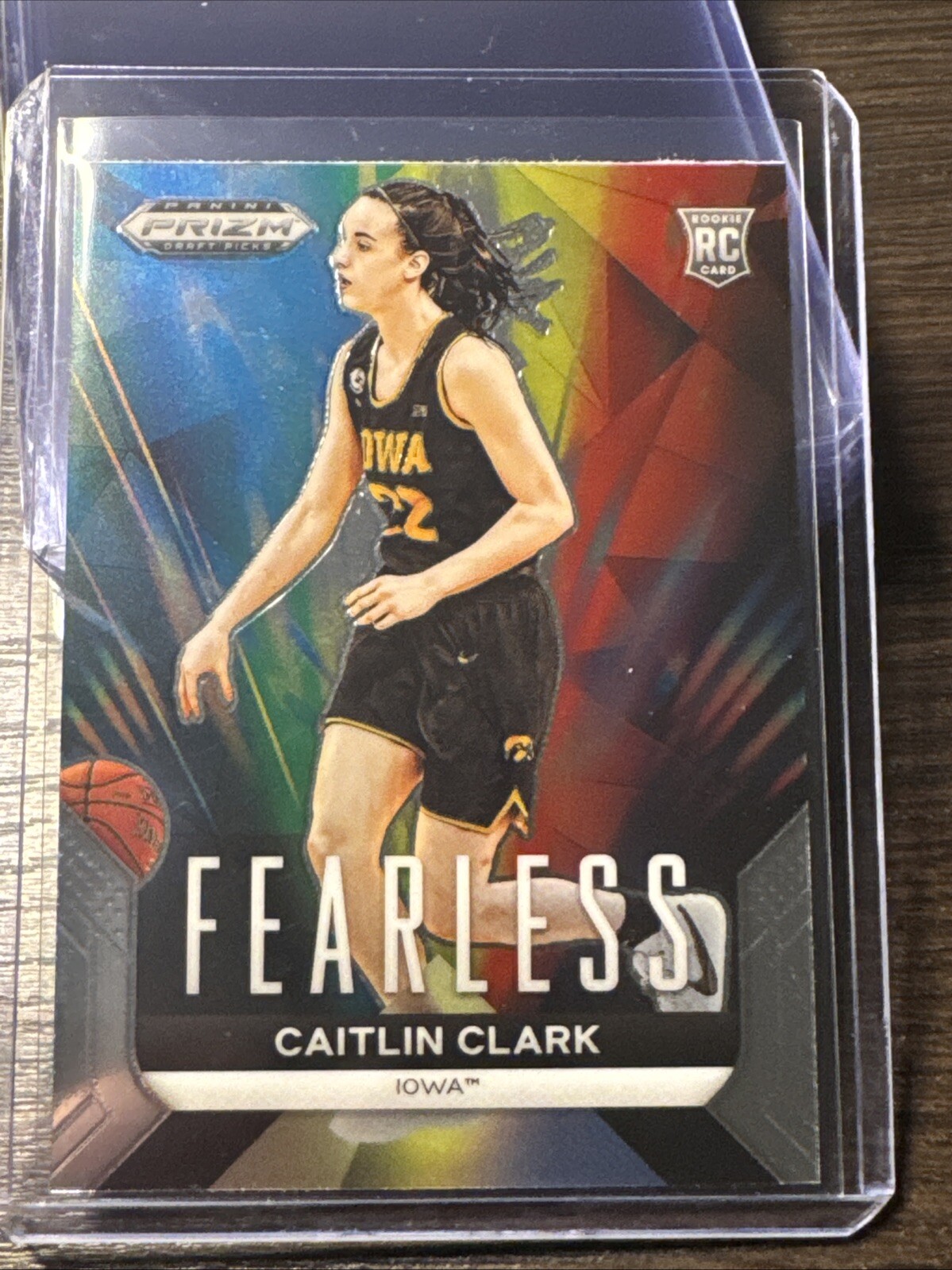Caitlin Clark 2024 Panini Prizm Draft Picks (RC) FEARLESS Insert #24