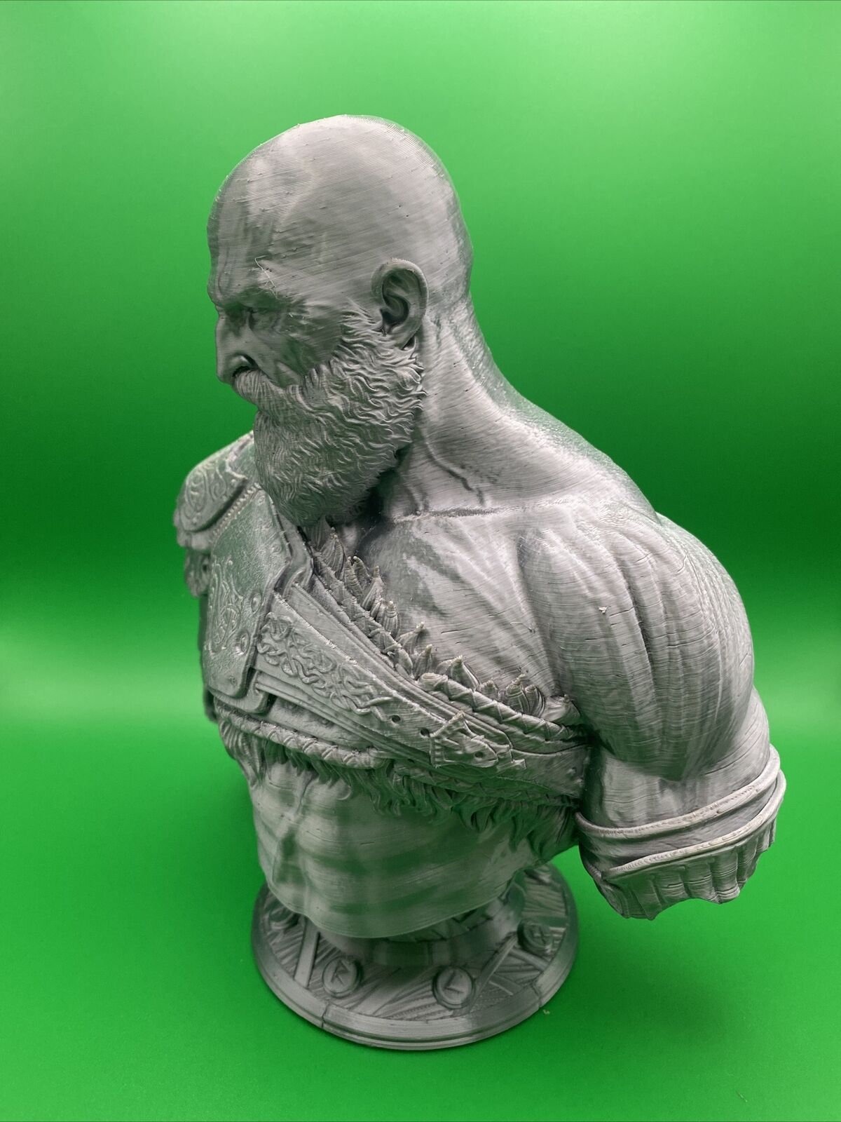 Kratos Bust God of War Ragnarok 3D Print Model in Monsters