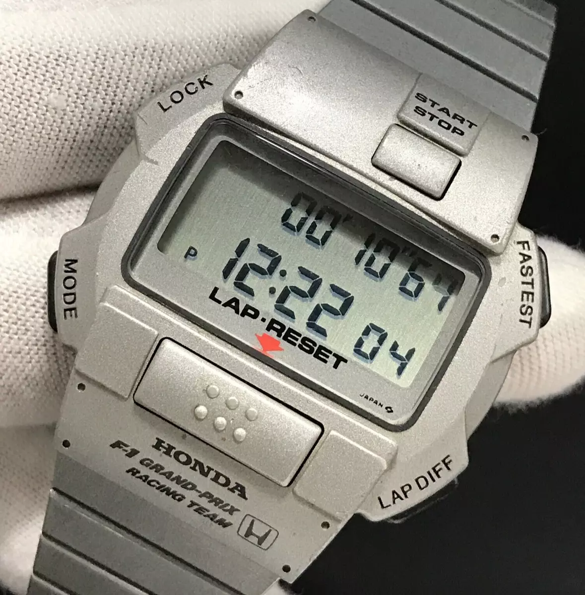 Vintage Seiko Honda Digital 1980 s F 1 Grand Prix Racing Team