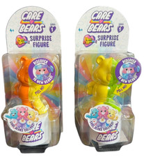 2x Bundle Care Bears Surprise Figure Peel To Discover