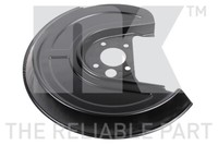 NK 234785 Spritzschutzplatte, Bremsscheibe FüR Audi, Seat, Skoda, VW