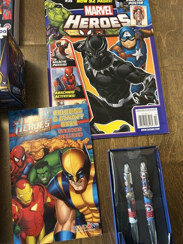 Marvel Lot, Games, Activity Books, Stickers - NEW - Picture 5 of 5