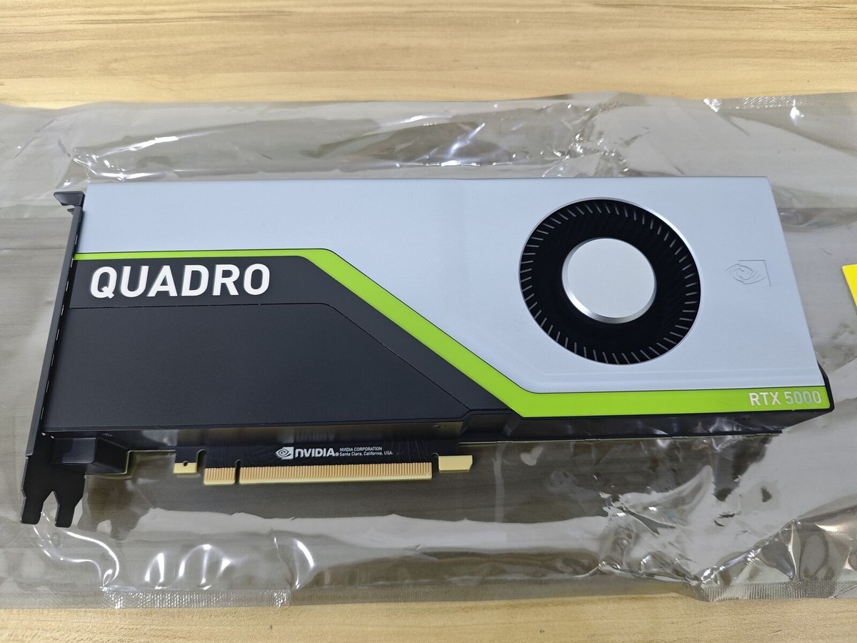 Nvidia Quadro RTX 5000 16GB Video Card GDDR6 Graphic Card PCI