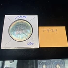 1995 1 OUNCE SILVER EAGLE MONSTER RAINBOW TONING
