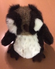 Princess Soft Toys Brown and White Owl Plush 9"