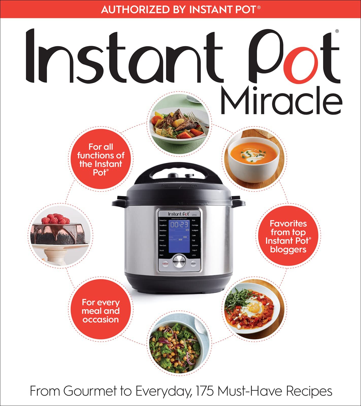 The Instant Pot Cookbook: 175 Delicious Recipes for Every Meal a