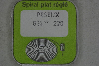 Hairspring balance PESEUX-P. 220 220-A 221 222 223 225 Spirale bilanciere NOS