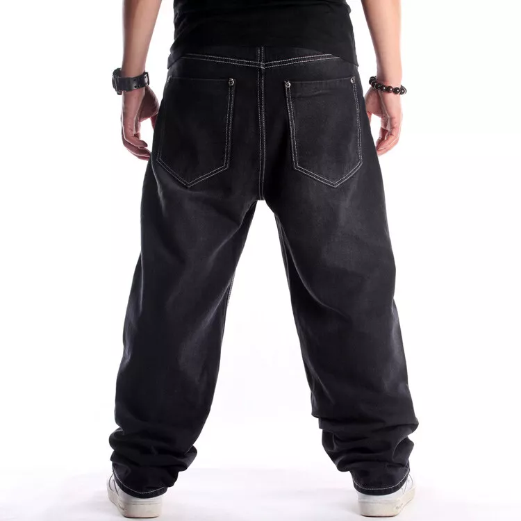 Black hotsell jean trousers