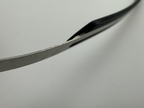 Authentic Tag Heuer Eyeglass Line Half-Rim TH 3823 Frame France Eyewear 57mm - Picture 17 of 24