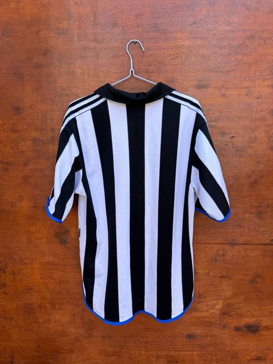 NEWCASTLE UNITED 1999/2000 HOME FOOTBALL SHIRT JERSEY ADIDAS SIZE