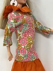 Vintage Barbie Clothes Grant Exclusive Funtime Fashion Doll Mod Flower Dress