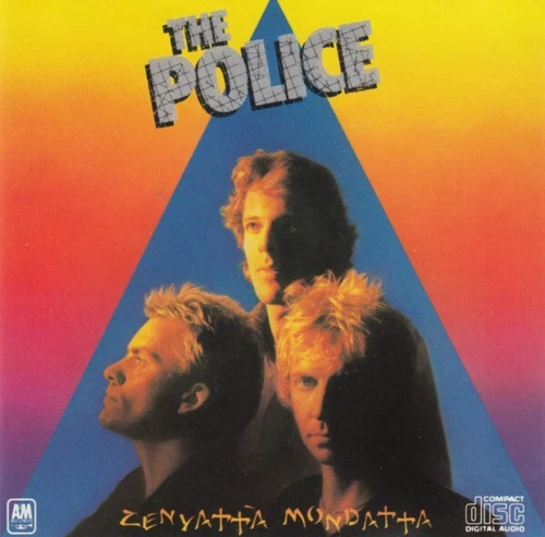 THE POLICE RARE West German Original 1980s Target Era CD Zenyatta Mondatta AM+ - Picture 1 of 3
