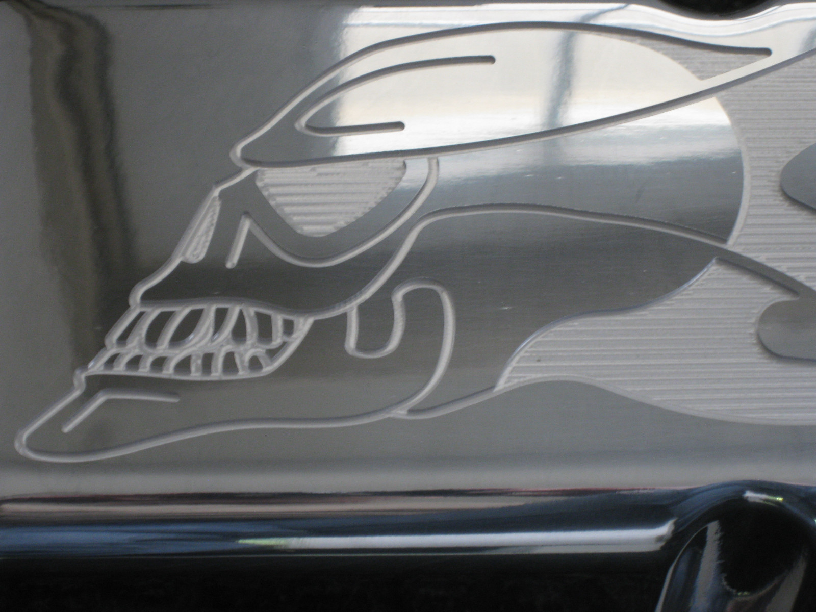 Chevrolet Skull Flames SB TALL Valve Covers Breathers PCV Chevy 350 383 400 283 eBay