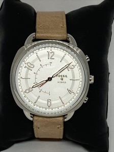 Fossil Accomplice FTW1200 Women's Brown Leather Analog Dial Smartwatch  JK536 796483334816 | eBay