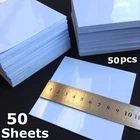 BULK Thermal Pad 50 SHEETS GPU CPU Heatsink Conductive Silicone 100 x 100mm 1mm