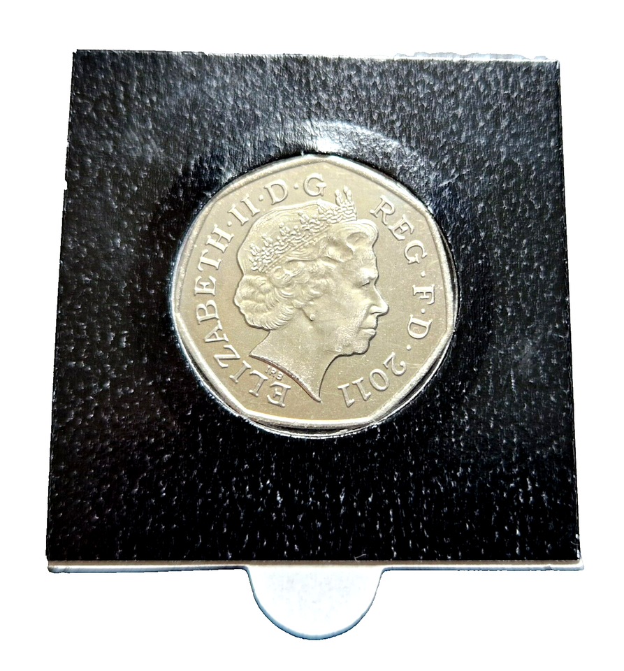 50p Olympic Coins London 2011 Sports Collection HANDBALL BUNC IN FLIP