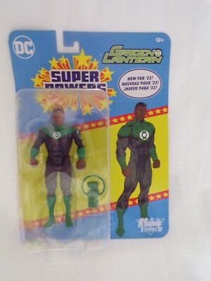 New Awesome McFarlane Toys DC Super Powers Green Lantern Figure Age 12+