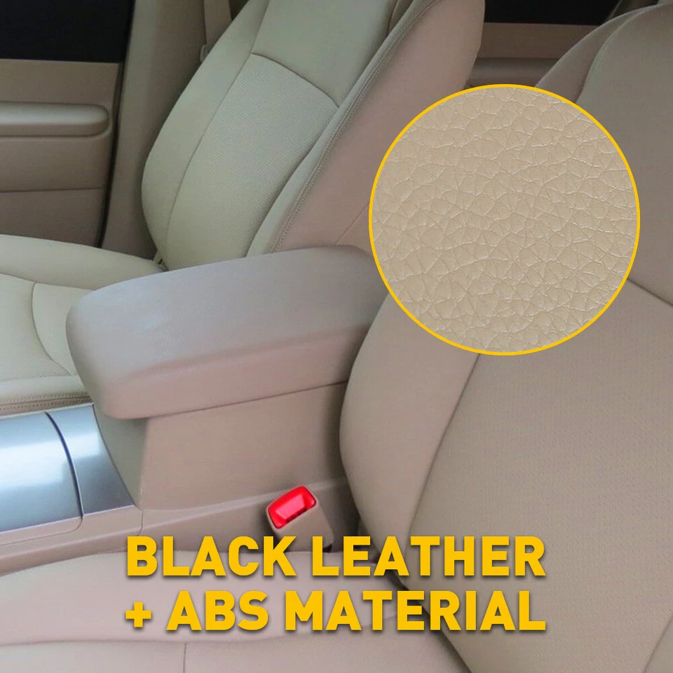 Cubierta de tapa de reposabrazos de consola central con base para Toyota Highlander 2008-2013 Foto 4 de 4