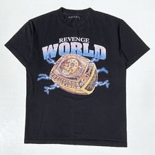 Revenge World Champions Championship Ring T Shirt Size Men’s Medium Made In USA