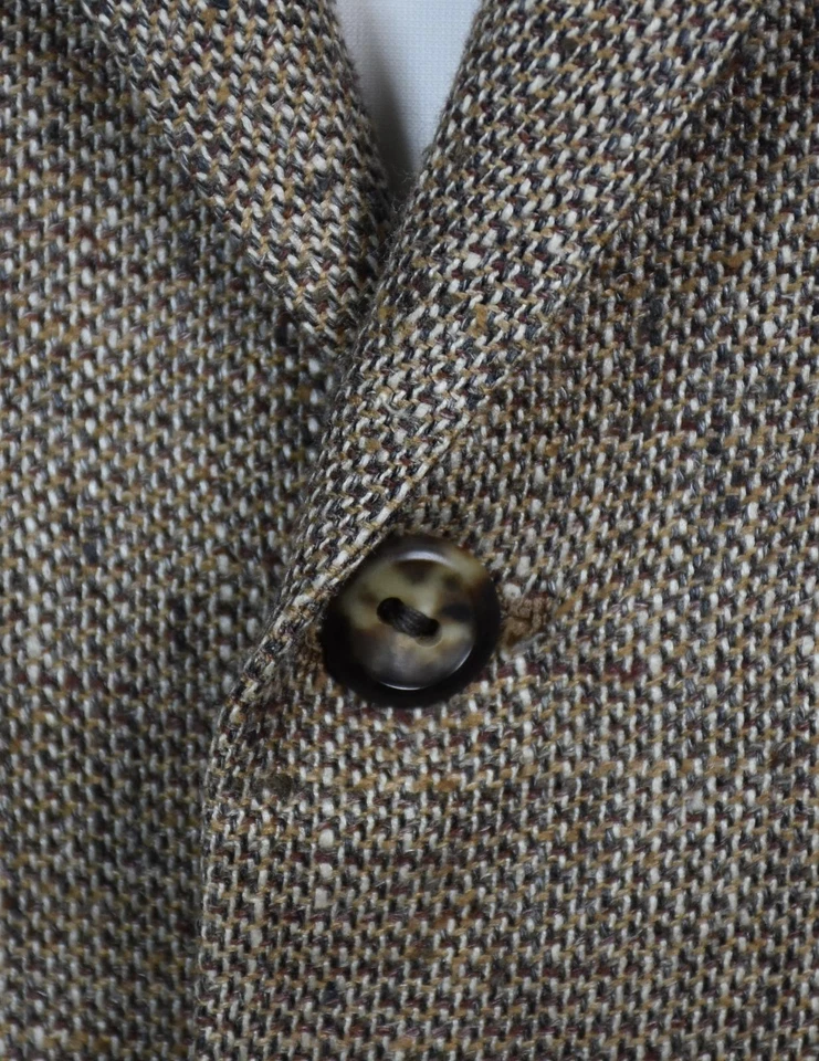 Oxxford Clothing Onwentsia Mens Wool  Silk Sport Coat Jacket 44 R Mint - Image 4 of 4