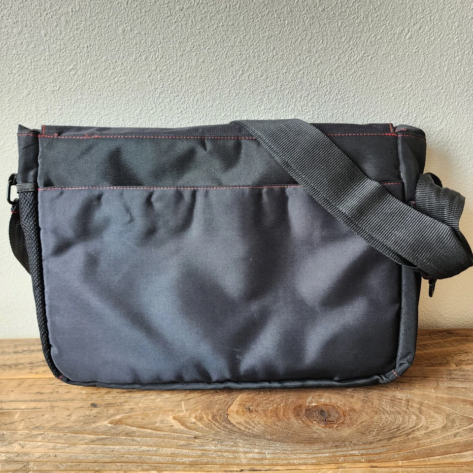 Bandolera para portátil Skechers Bolso Mensajero Trabajo Escolar 8 Bolsillos para portátil de 16" Foto 2 de 4