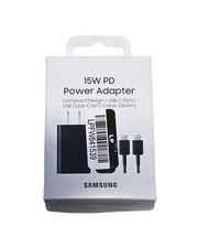 15W USB-C PD Wall Charger with 1m Type-C to C Cable   Fast Charging