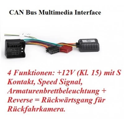 Opel Astra H, Corsa C, D RTA 032.525-0 CAN Bus Adapter Auto Radio Adapter Canbus - Imagen 1 de 2