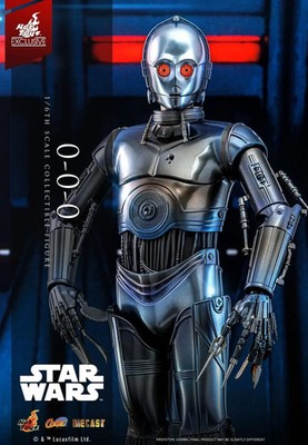 Star Wars 0-0-0 Triple Zero 1/6 Scale Hot Toys Actionfigur