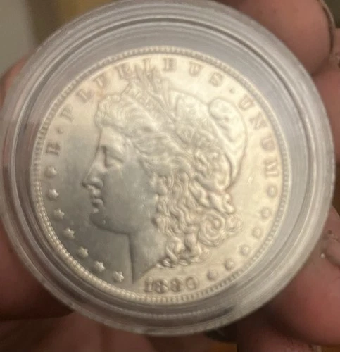 1880-O Morgan Silver Dollar, $1 U.S. Coins, 90% Silver Mint, Uncirculated