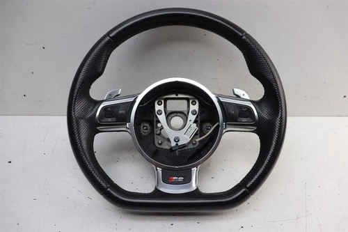 Audi R8 V10 Plus 5.2 Type 42 2015 Black Leather Steering Wheel 420419091F J250