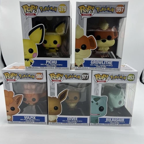 Pokemon Funko Pop Bundle Lot Of 5