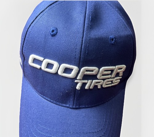 Gorra de bola COOPER Tires corona alta con bonito bordado azul brillante - Imagen 2 de 8
