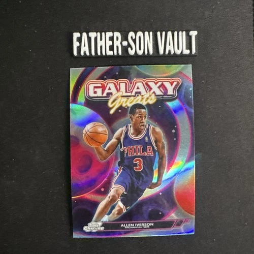 2025 Topps Cosmic Chrome Allen Iverson Base (RAW)