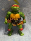 Vintage 1988 Teenage Mutant Ninja Turtles Playmates TMNT Raphael Action Figure