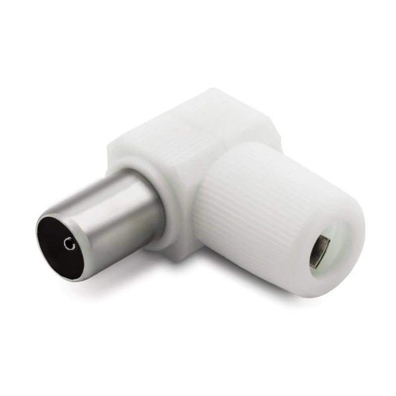 Fiche TV coudée 9,52 mm fem. - Photo 1/1