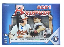MLB 2021 Bowman Baseball 6-Pack Blaster Box | 72 Cards