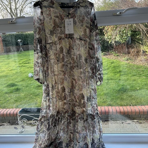 VETEMENTS Abito donna estivo manica lunga taglia 8 small