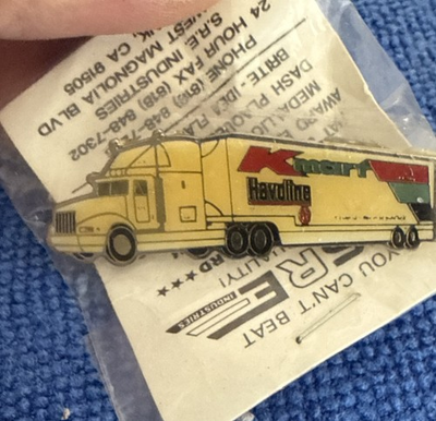 #ad #ad Vtg Nos Kmart Havoline Racing Transport Hat Lapel Pin Andretti 54 $9.99