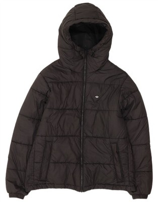 Adidas Herren Primegreen wattierte Jacke mit Kapuze UK 36 Small schwarz Polyester DQ25