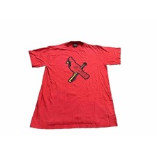 Vintage Majestic Mens Red MLB St. Louis Cardinals T-Shirt Size L LARGE