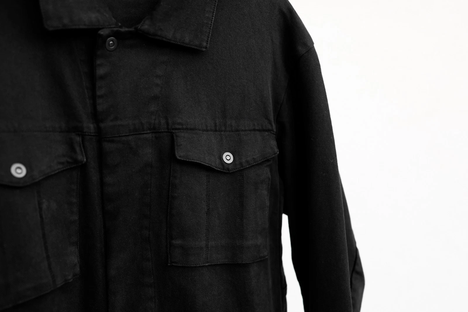 11 by Boris Bidjan Saberi S1B Object Dyed Jacket Medium - product detail image 2