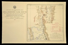 1915 Union Pacific Railroad Map Ogden Utah Brigham UT Smithfield Tremonton