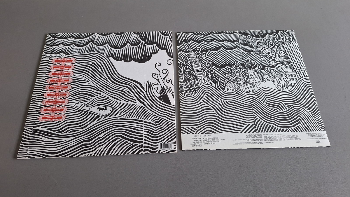 THOM YORKE (Radiohead) embossed 180g original Vinyl LP Eraser