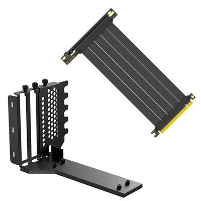 1X(Industrielle PCIE4.0 X16 Riser-Kabelverlängerung, Grafikkartenhalter, Ve1858