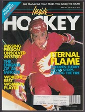 INSIDE HOCKEY Theoren Fleury Al Iafrate Cam Neely Geraldine Heaney ++ 4 1991