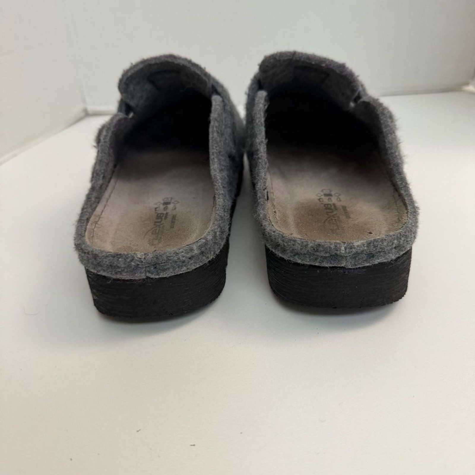 Spring Step Flexus Clogger Clogs Slipper Wool Fel… - image 3